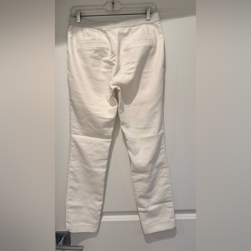 Zara Basic White Pants - image 2